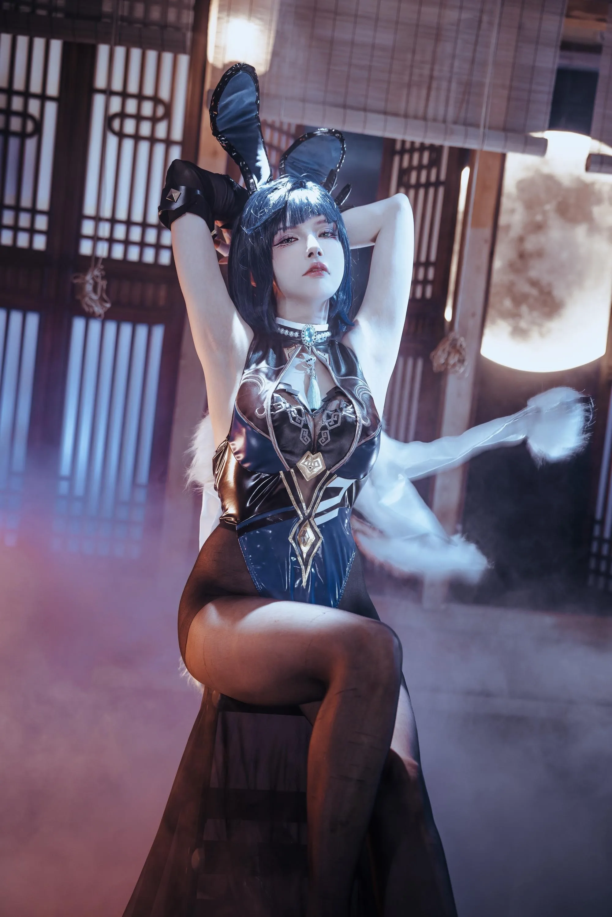 秋和柯基 – NO.105 夜兰 兔女郎 [92P]插图9